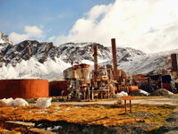 In Grytviken auf Südgeorgien