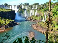 Die Iguassu-Fälle von der argentinischen Seite