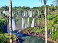 Die Iguassu-Fälle von der argentinischen Seite