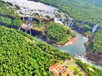 Hubschrauber-Rundflug über die Iguassu-Fälle