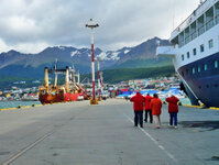 Im Hafen von Ushuaia