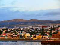 Blick auf Punta Arenas