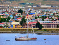 Blick auf Punta Arenas