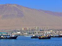 Blick auf Iquique