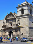 Ein ehemaliges Kloster in Arequipa, Peru