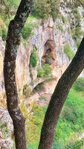 An der Ardèche oberhalb der Madeleine-Grotte