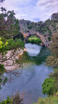 Die Ardèche am Pont d